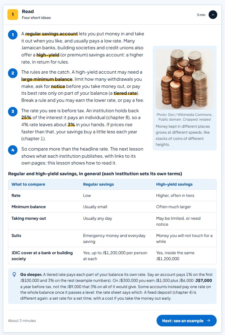 Investing 101: sample page 4